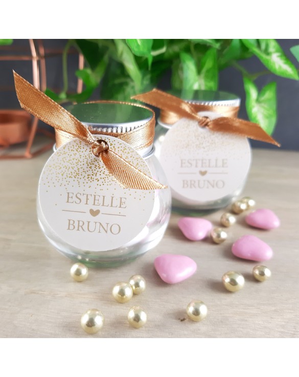 Petit Pot Rond en verre