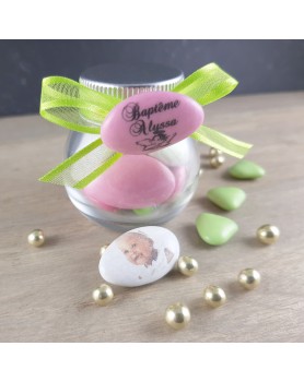 Petit Pot Rond en verre