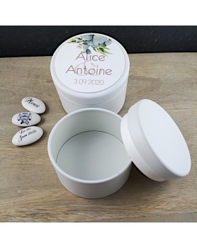 Boite Métal Blanche