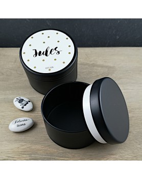 Boite Métal Noir