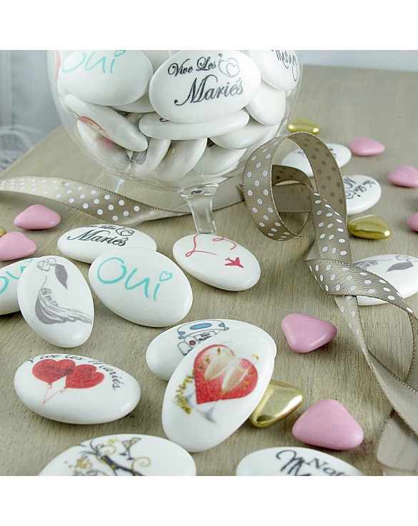 DRAGEES PERSONNALISEES IMAGE MARIAGE